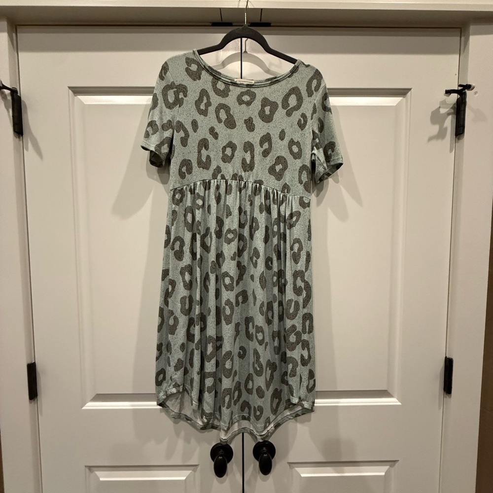Leopard Print Dress